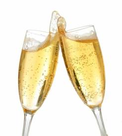 De kamer schoonmaken Met pensioen gaan uitlijning Luxe Champagne- Voor een bijzondere ochtend
